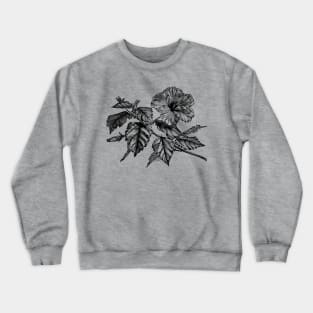 Hibiscus Plant Crewneck Sweatshirt